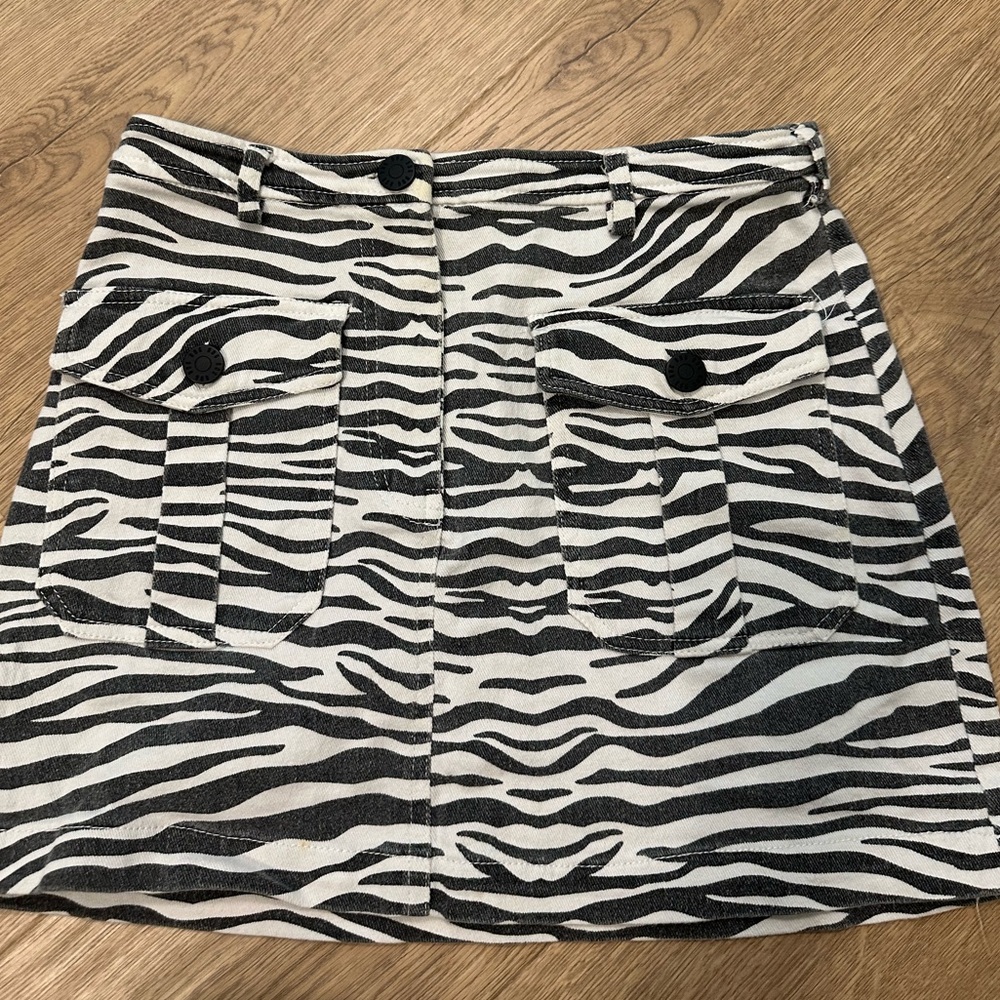 Zebra skirt